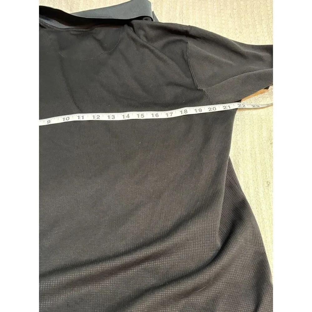 The North Face VaporWick Polo Shirt XL Black Performance Golf Hiking Outdoor